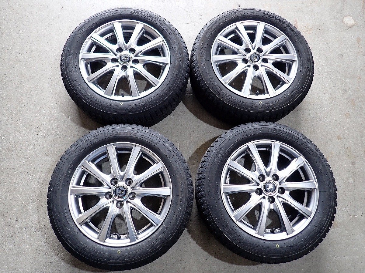 YS20491【送料無料185/60R15】170系シエンタ 120系ラクティス トレジア等に 中古スタッドレス ▼15×6J 100/5H ET45▼1円スタート拍卖