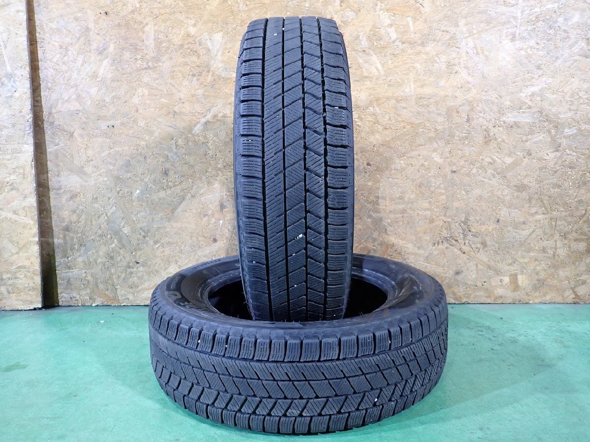 RK12173【送料無料175/65R15】2本 ブリヂストン ブリザック VRX3 2023年製 中古スタッドレス フィット アクアなどに ≪即決≫拍卖