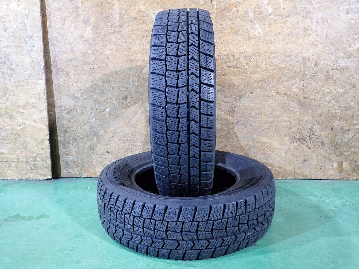RK12172【送料無料175/70R14】2本 ダンロップ ウィンターマックス WM02 2023年製 中古スタッドレス ヤリス ヴィッツ ≪即決≫拍卖