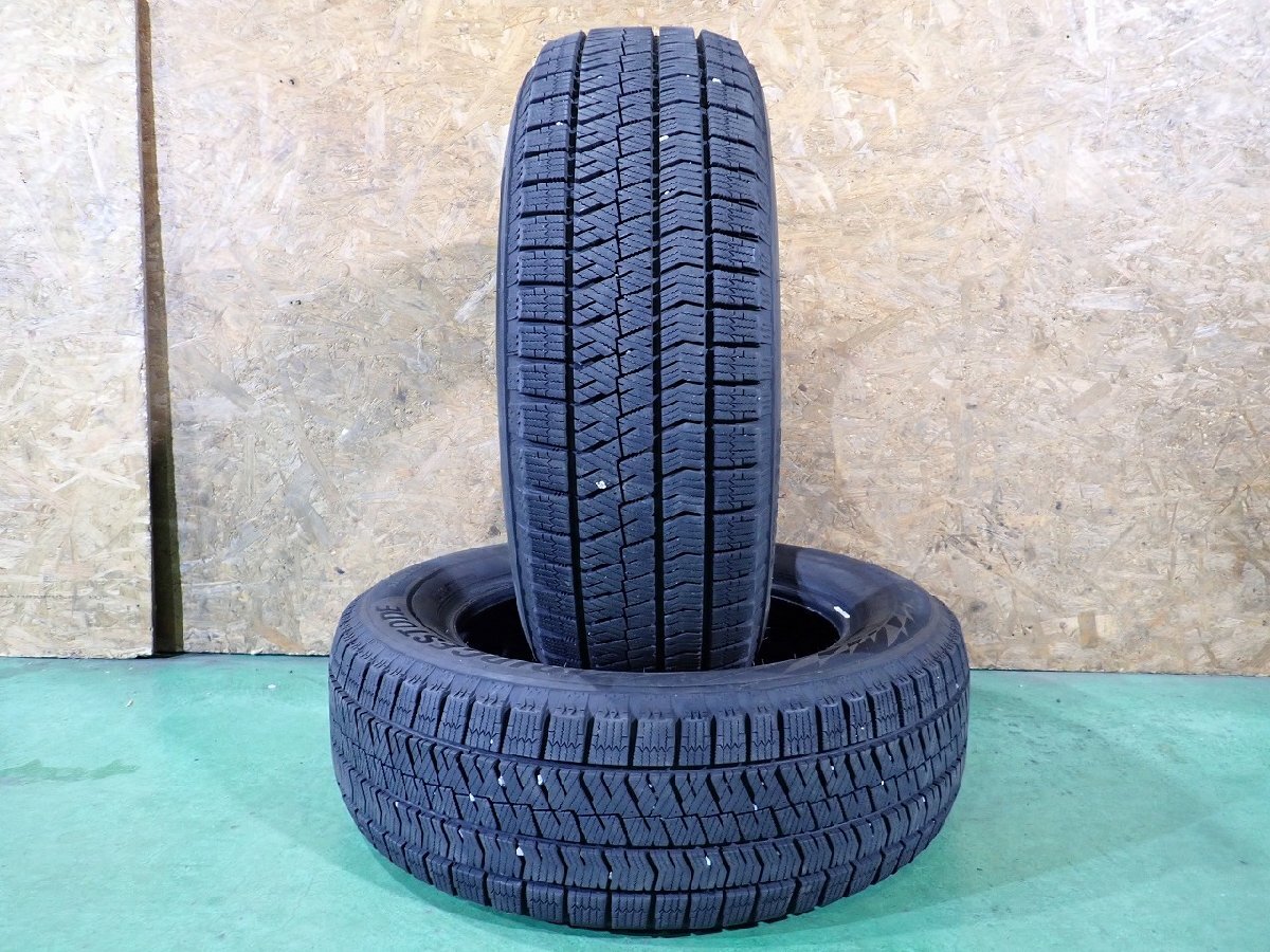 RK12185【送料無料205/60R16】2本 ブリヂストン ブリザック VRX2 中古スタッドレス 2024年製 ノア VOXY ステップワゴン ≪即決≫拍卖