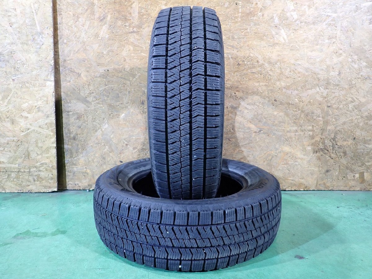 RK12203【送料無料175/65R14】2本 ブリヂストン ブリザック VRX2 中古スタッドレス フィット キューブ ノートなどに ≪即決≫拍卖