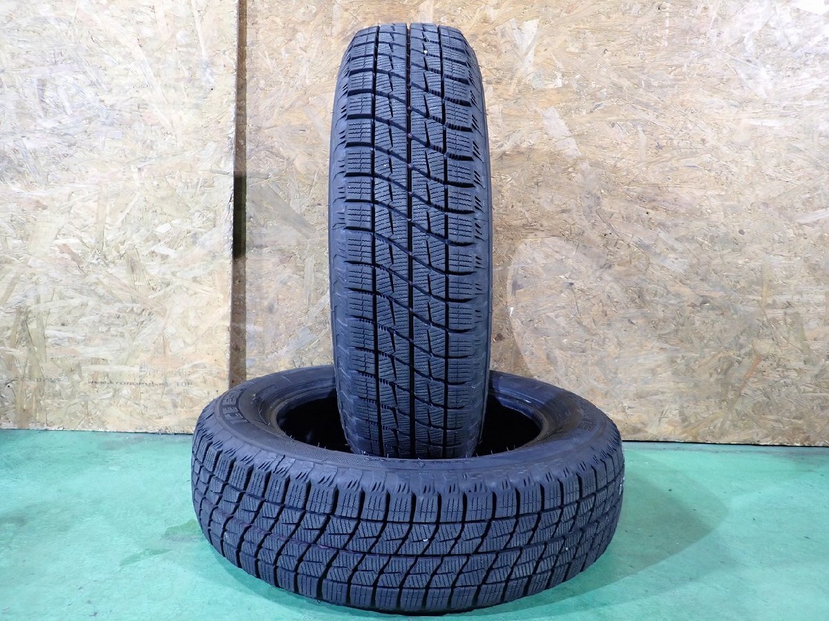 RK12209【送料無料155/65R14】2本 オートバックス アイスエスポルテ 2022年製 中古スタッドレス N-BOX タント デイズ ≪即決≫拍卖