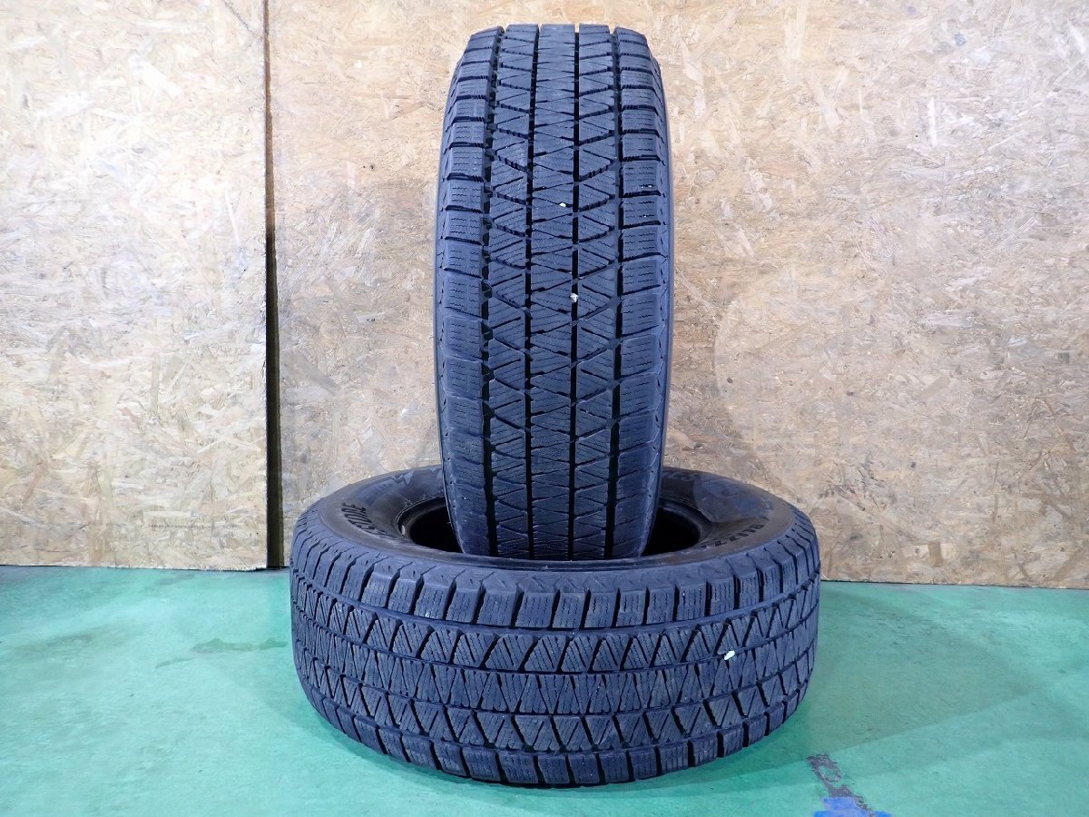RK12214【送料無料265/65R17】2本 ブリヂストン ブリザック DM-V3 2022年製 中古スタッドレス サーフ プラドなどに ≪即決≫拍卖