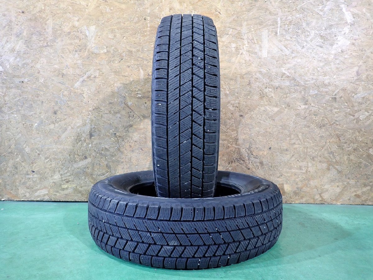 RK12231【送料無料165/70R14】2本 ブリヂストン ブリザック VRX3 中古スタッドレス パッソ ヴィッツ アクア スペイド等に ≪即決≫拍卖