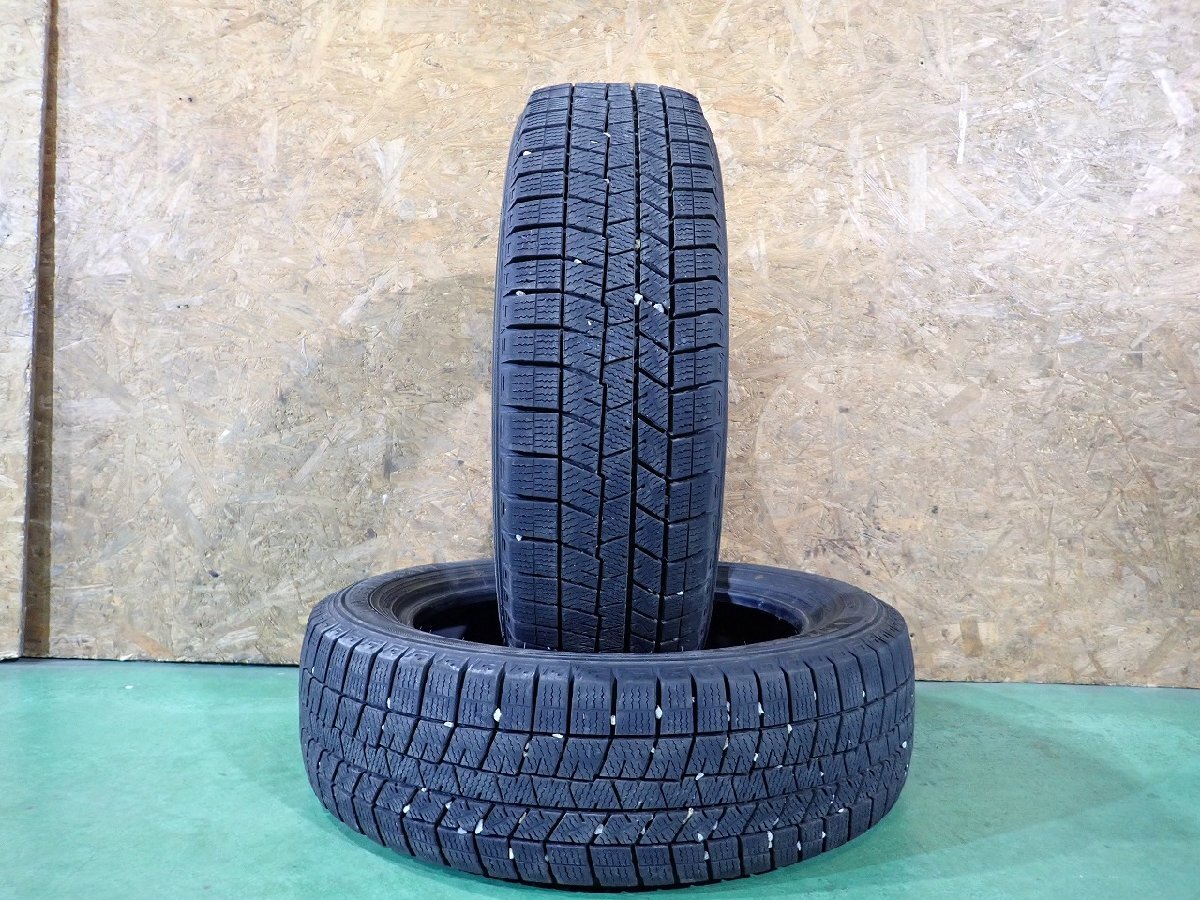 RK12229【送料無料175/60R16】2本 ダンロップ ウィンターマックス WM03 中古スタッドレス イグニス クロスビー等に ≪即決≫拍卖