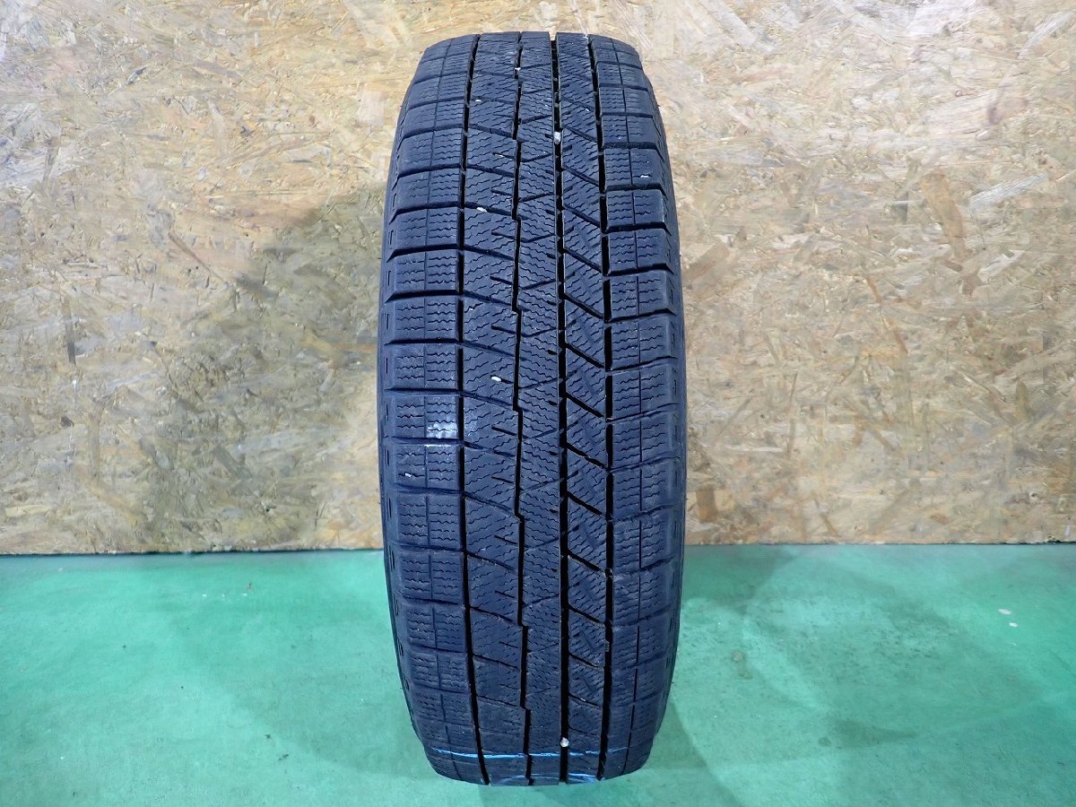 RK12257【送料無料175/60R16】1本 ダンロップ ウィンターマックス WM03 中古スタッドレス イグニス クロスビー ≪即決≫拍卖