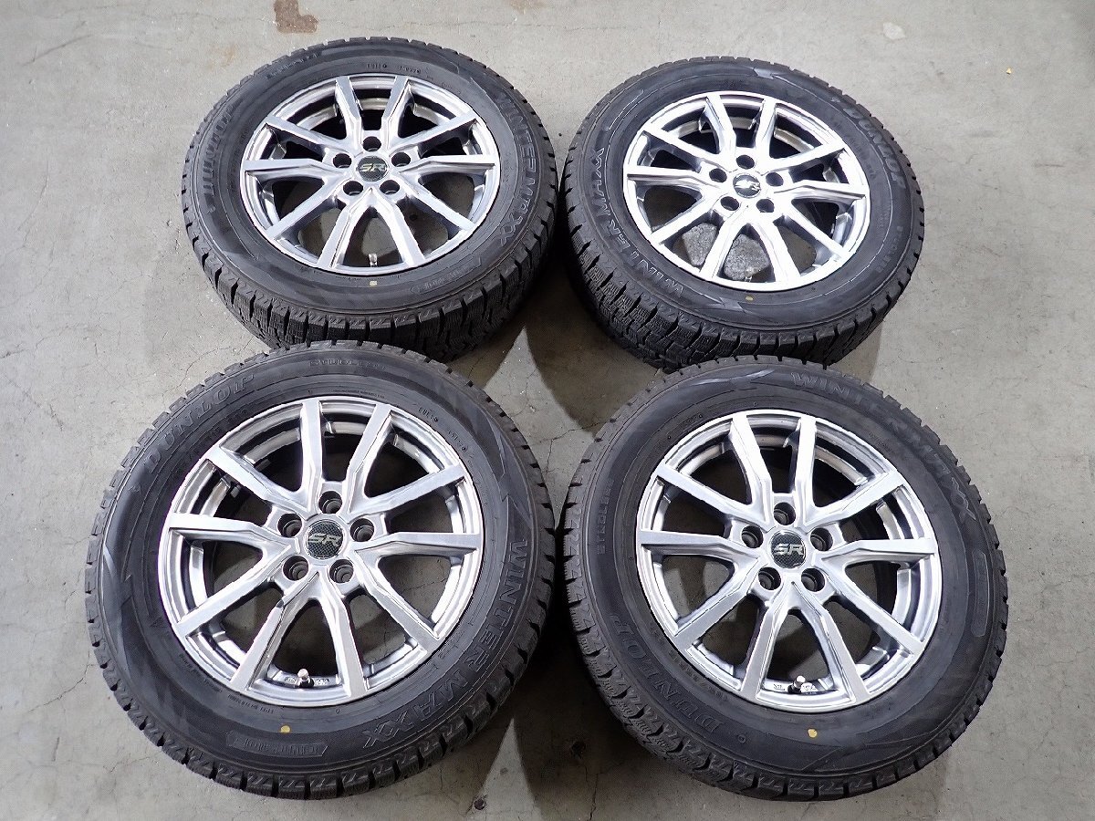 YS23575【送料無料185/65R15】10系シエンタ 20プリウス プレミオなどに 中古スタッドレス ★15×5.5J 100/5H ET39★1円スタート拍卖