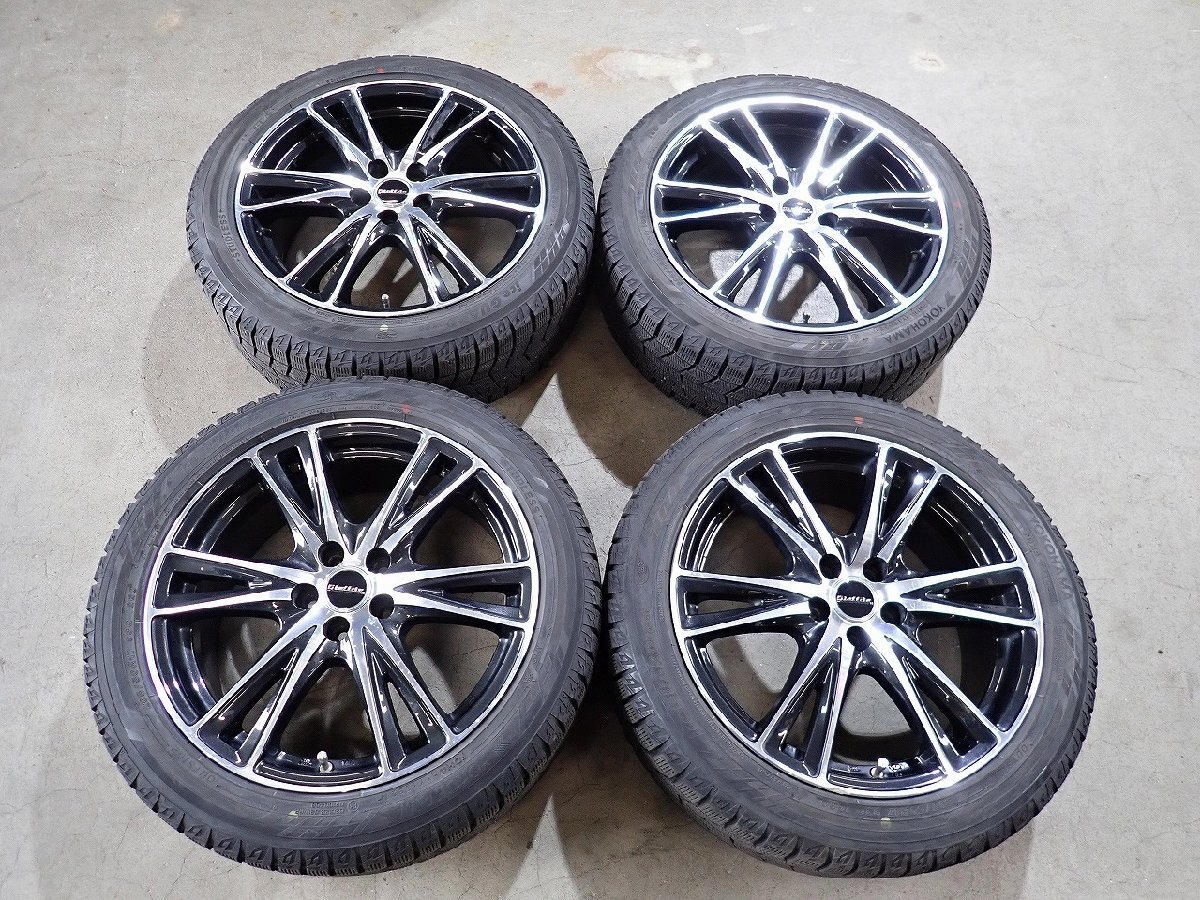 YS24051【送料無料205/50R17】インプレッサG4 インプレッサスポーツ 中古スタッドレス ▼17×7J 100/5H ET50▼1円スタート拍卖