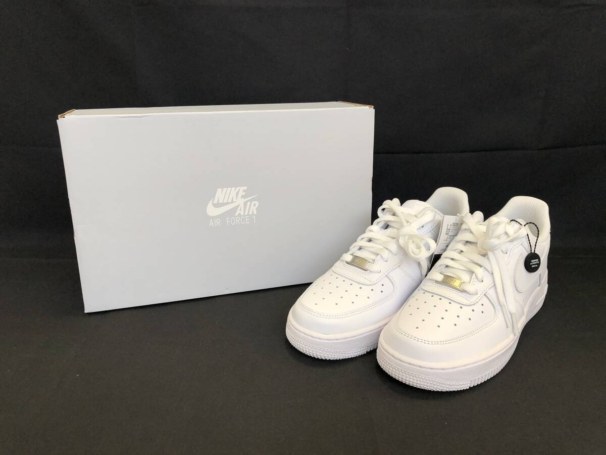 《11370》未使用 NIKE ナイキ AIR FORCE 1 07 ウィメンズ エアフォース1 CW2288-111 25.0 箱付 スニダン拍卖