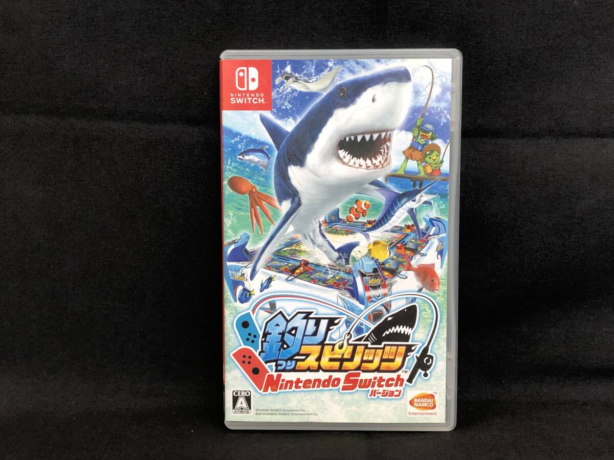 《11394》NINTENDO ニンテンドー SWITCH スイッチ ソフト 釣りスピリッツ NINTENDOSwitchバージョン ケース付拍卖