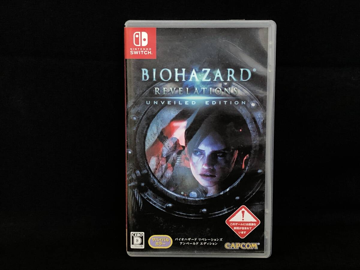 《11393》NINTENDO ニンテンドー SWITCH スイッチ ソフト バイオハザード リベレーションズ アンベールド エディション ケース付拍卖