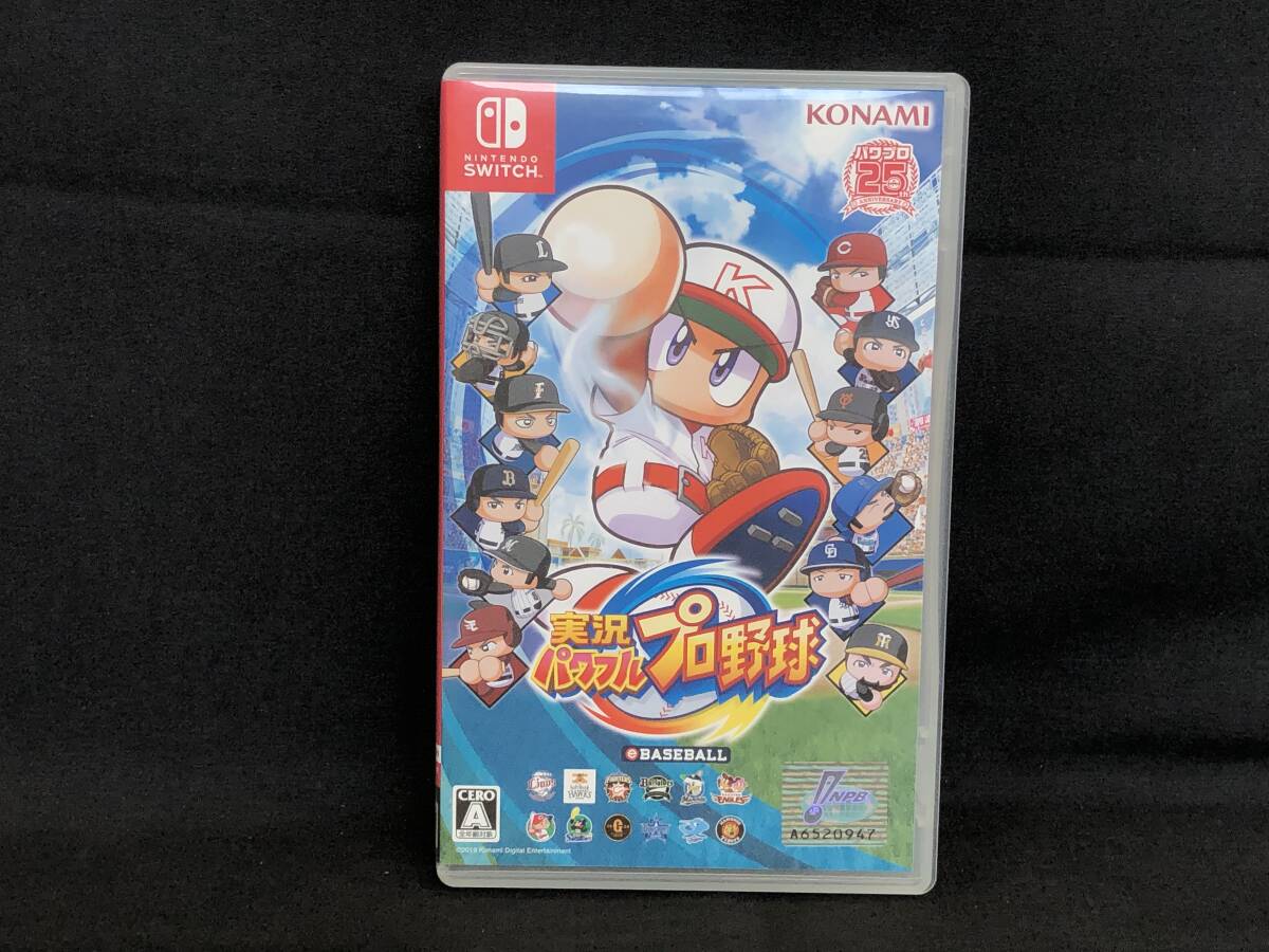 《11395》NINTENDO ニンテンドー SWITCH スイッチ ソフト 実況パワフル プロ野球 ケース付拍卖