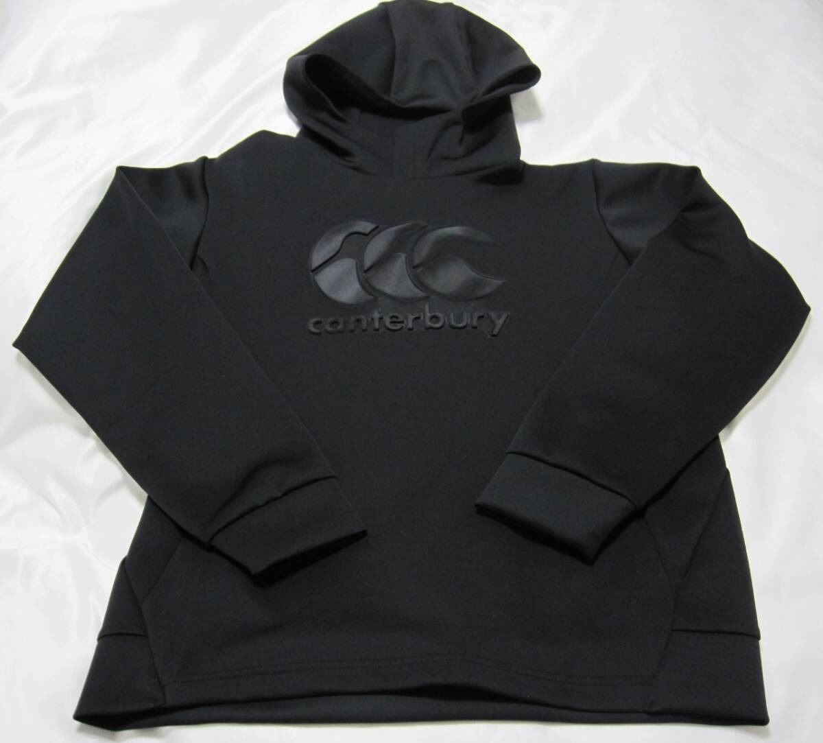 新品 カンタベリー Canterbury アールプラス パーカー R+ ダフテック エアーライト プルフーディ ラグビー ブラック 黒 RP44567 Lサイズ拍卖