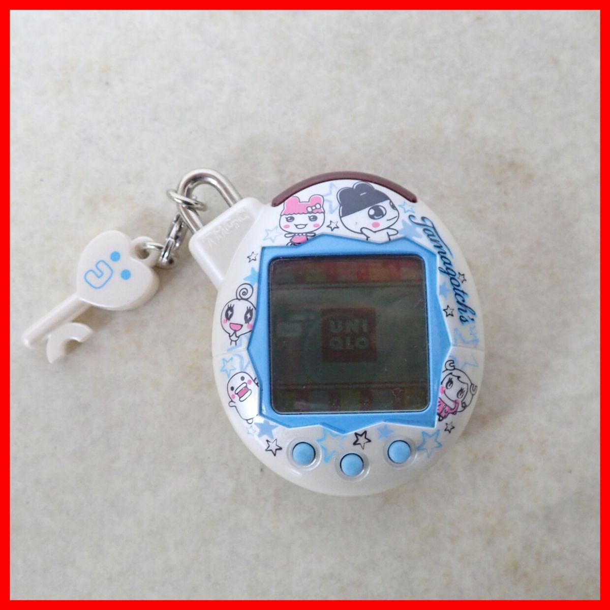 動作品 たまごっち いぇー!ふぁみりーイロイロ!たまごっちプラス ふぁみたま ユニクロVer. UNIQLO バンダイ BANDAI【PP拍卖