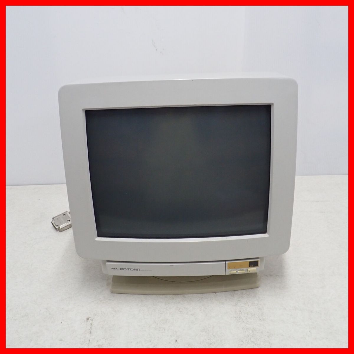 NEC カラーテレビジョン受信機 PC-TD151 ブラウン管 モニター 日本電気ホームエレクトロニクス【40拍卖