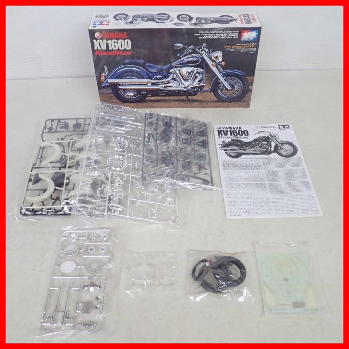 未組立 タミヤ 1/12 ITEM 14080 ヤマハ XV1600 ロードスター プラモデル YAMAHA RoadStar TAMIYA【20拍卖