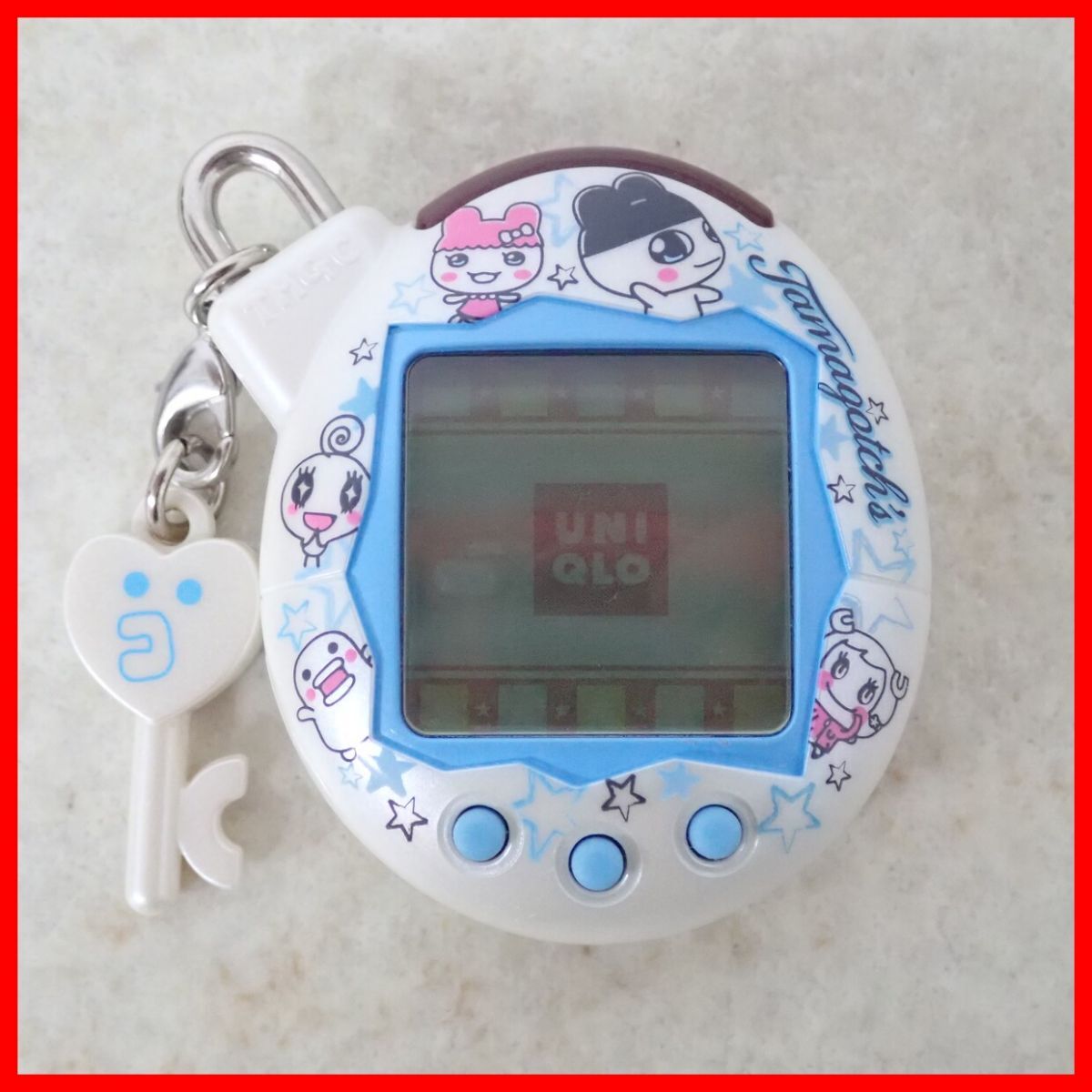 動作品 たまごっち いぇー!ふぁみりーイロイロ!たまごっちプラス ふぁみたま ユニクロVer. UNIQLO バンダイ BANDAI【10拍卖