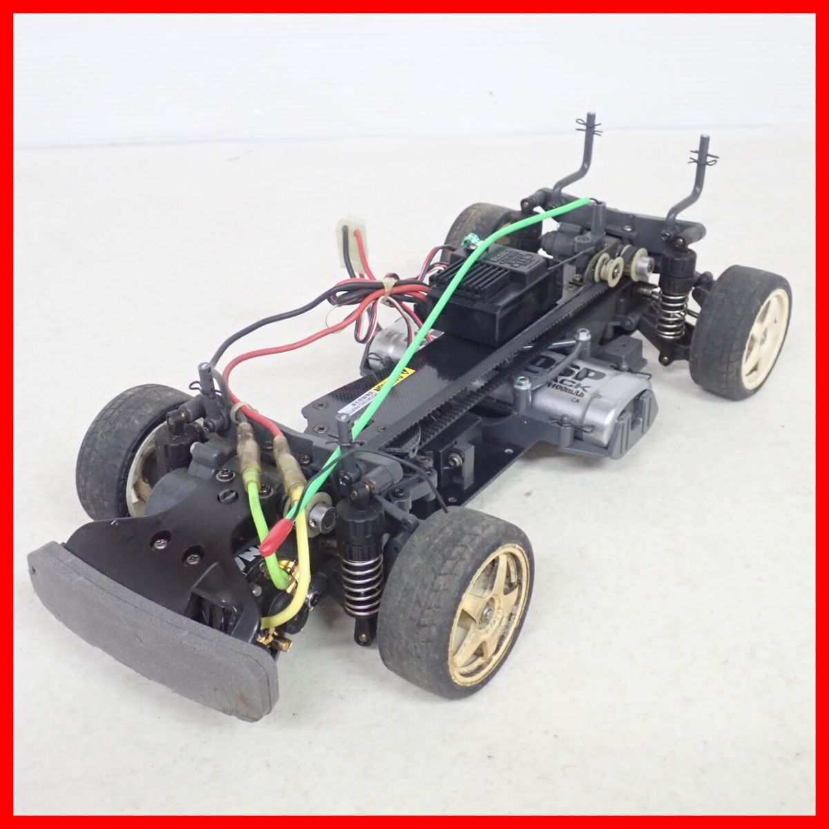 組立済 タミヤ 1/10 TA03F PROシャーシ メカ搭載 電動RC TAMIYA 動作未確認 現状品【20拍卖