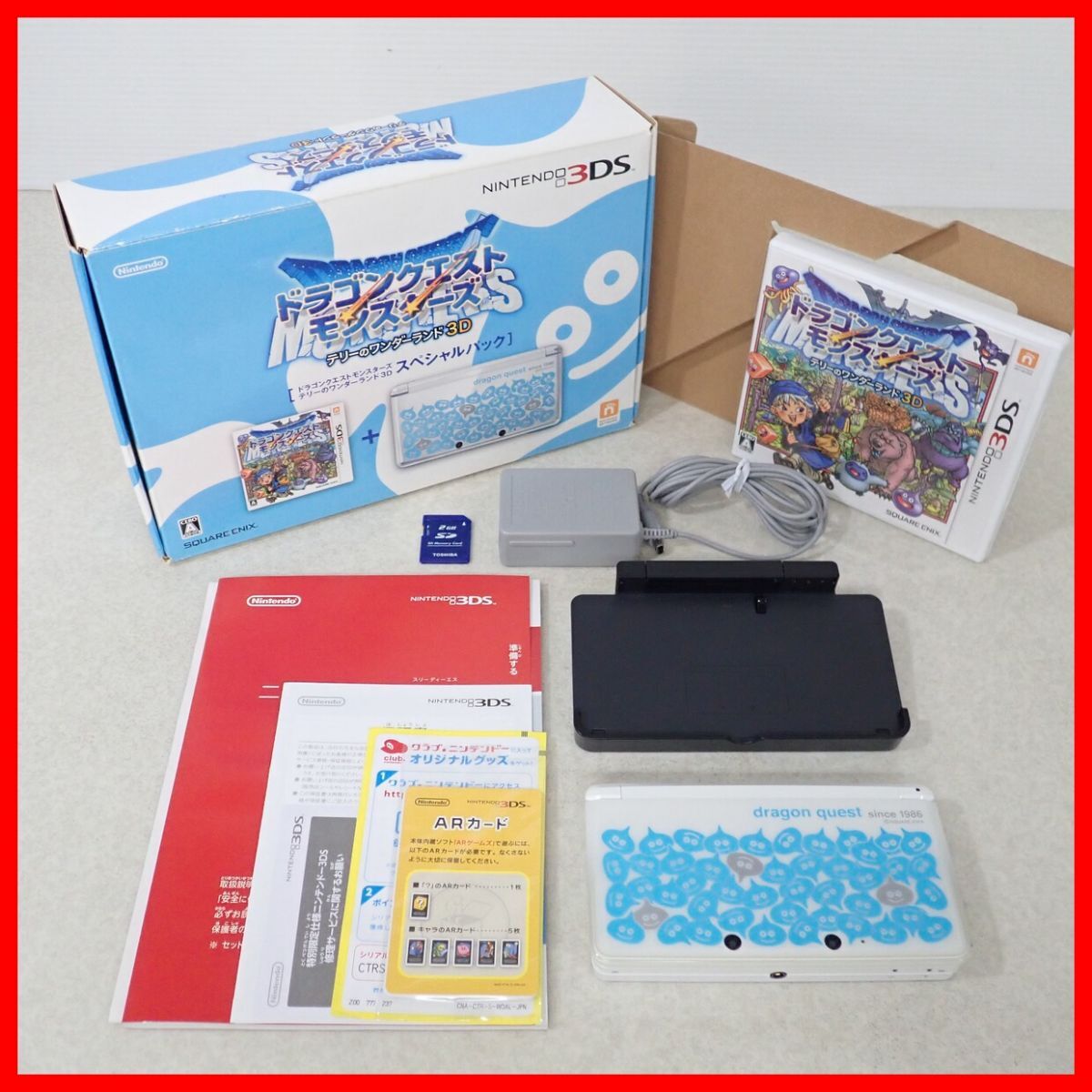 動作品 ニンテンドー3DS ドラゴンクエストモンスターズ テリーのワンダーランド3D スペシャルパック Nintendo SQUARE ENIX 箱説付【10拍卖