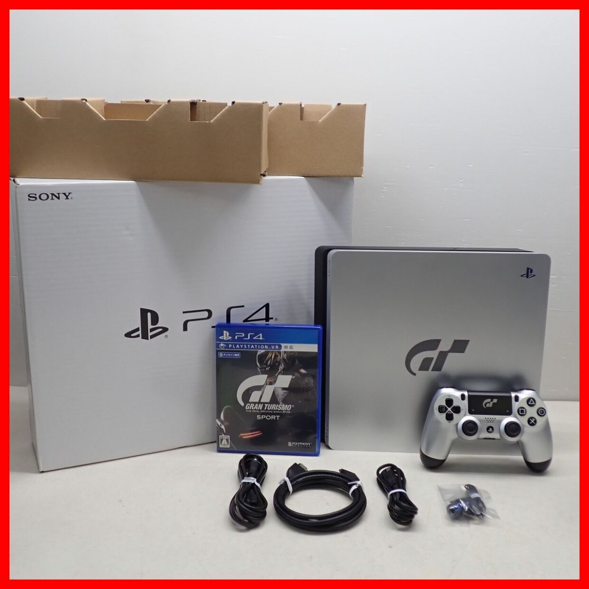 動作品 PS4 プレステ4 本体 CUH-2000B 1TB GRAN TURISMO SPORT Limited Edition CUHJ-10016 グランツーリスモ スポーツ SONY 箱付【20拍卖
