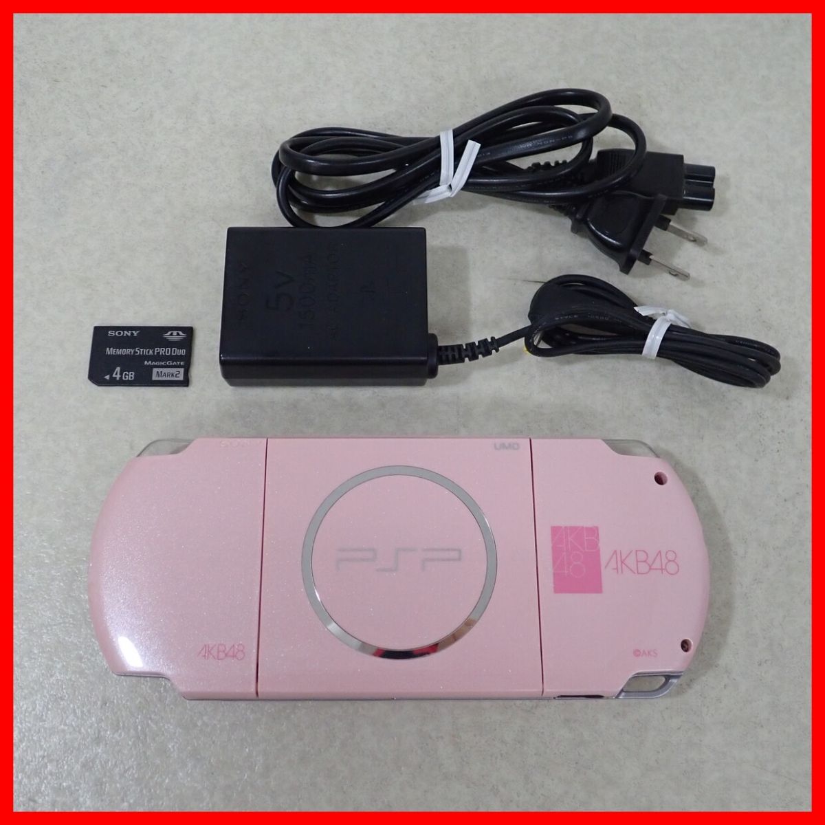 動作品 PSP プレイステーションポータブル AKB 1/48 アイドルと恋したら Premier Special Pack 本体 PSP-3000 SONY ソニー【10拍卖