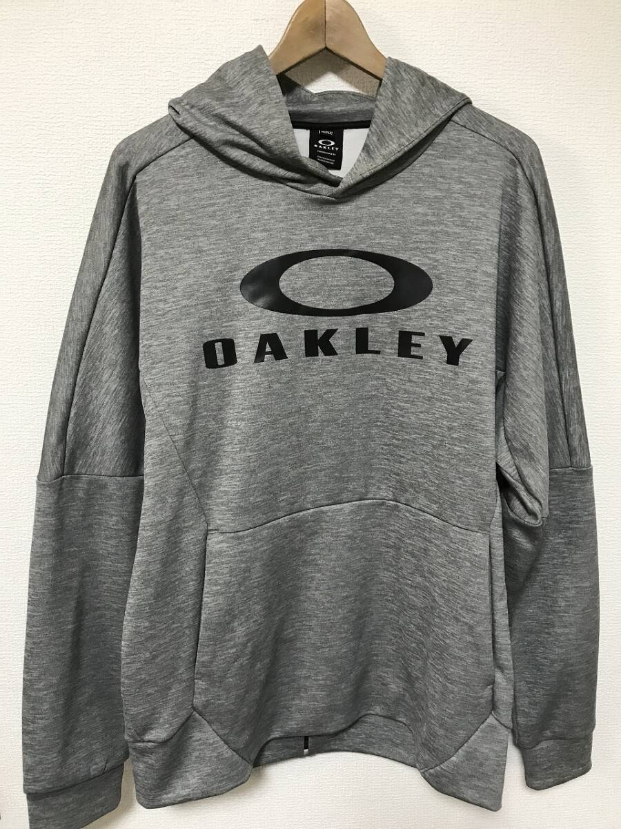 送無♪OAKLEY オークリー♪パーカー・グレー・2XL拍卖