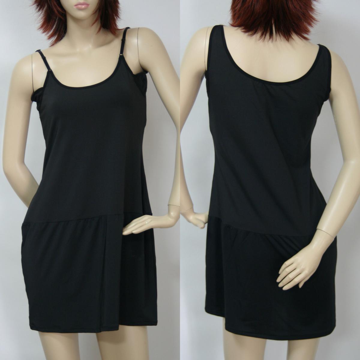 送料無料◆超お得◆2枚組◆静電効果◆通販カタログ◆保湿対策◆綿100%脇汗パッド付き◆摩擦軽減◆切り替えスリップ(S~M/ブラック)SL-8206拍卖