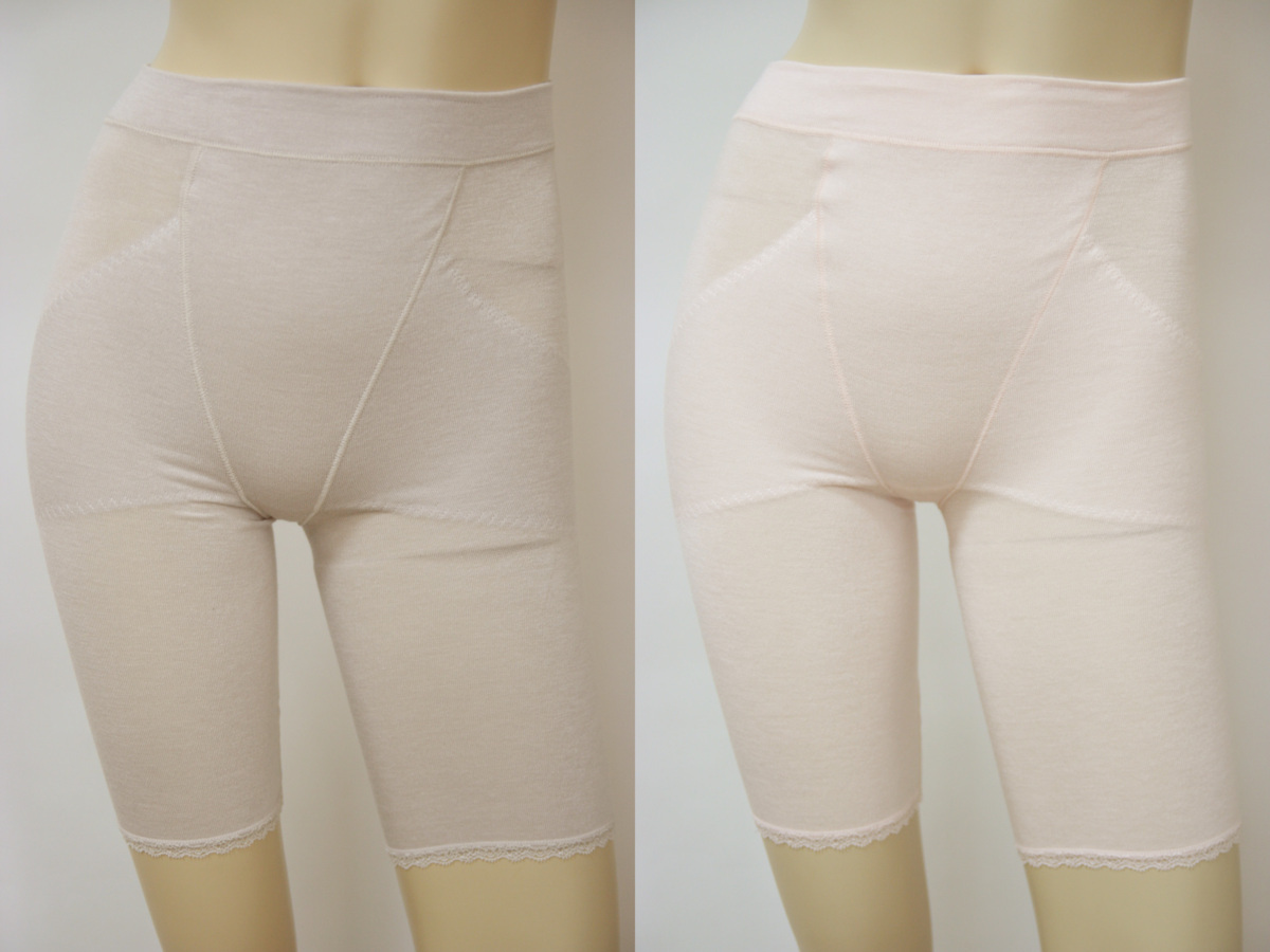 送料無料◆超お得◆2色組◆日本製◆シルクプロテイン加工◆5分丈ソフトガードル(M/グレージュ&ピーチ)◆お腹押さえ効果◆お尻アップ◆50461拍卖