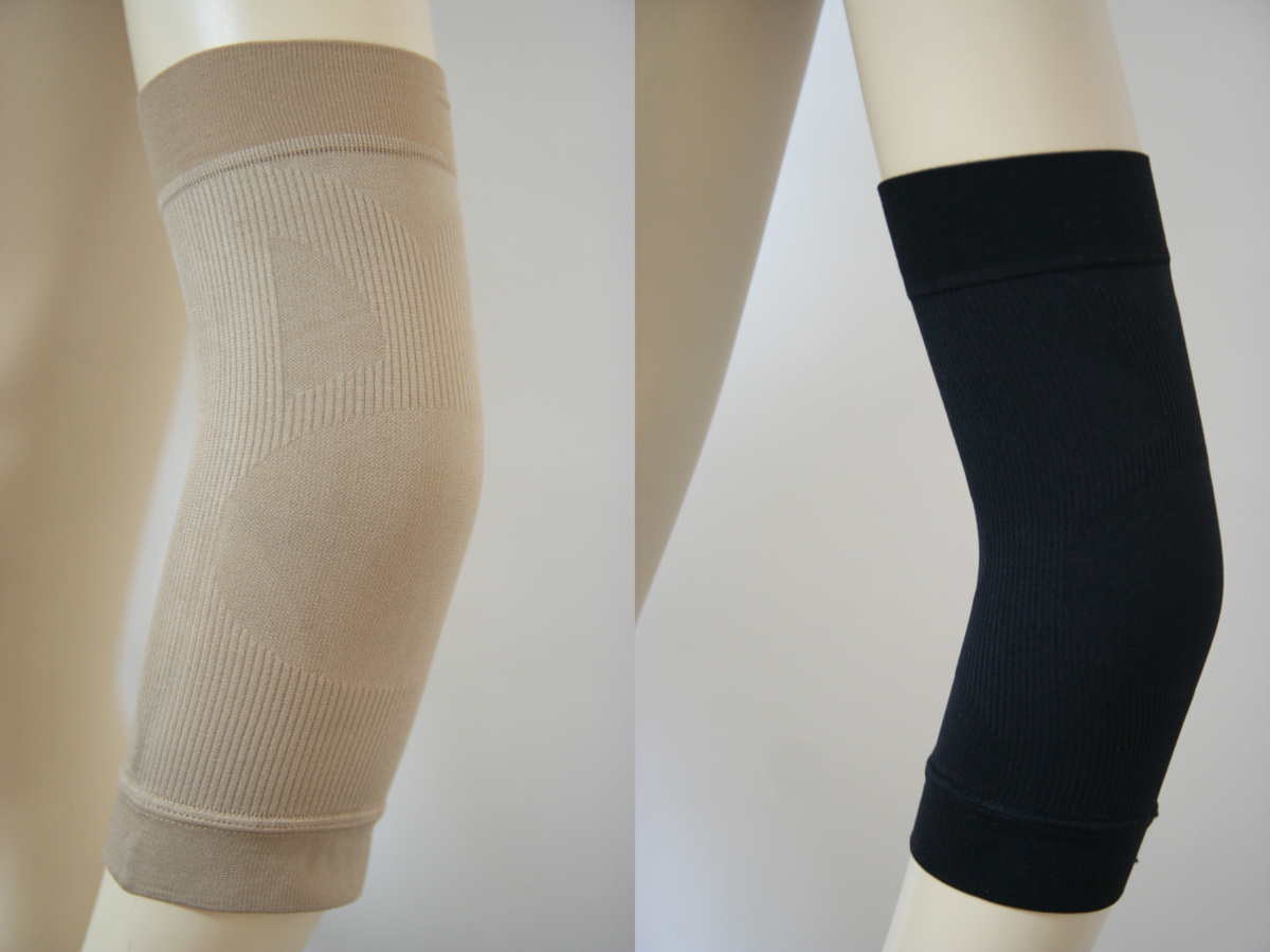 送料無料◆超お得◆両腕2セット(4枚入り)×2色(M/ベージュ&ブラック)◆左右兼用◆日本製◆トリンプ◆負荷&痛み軽減◆ひじサポーター拍卖