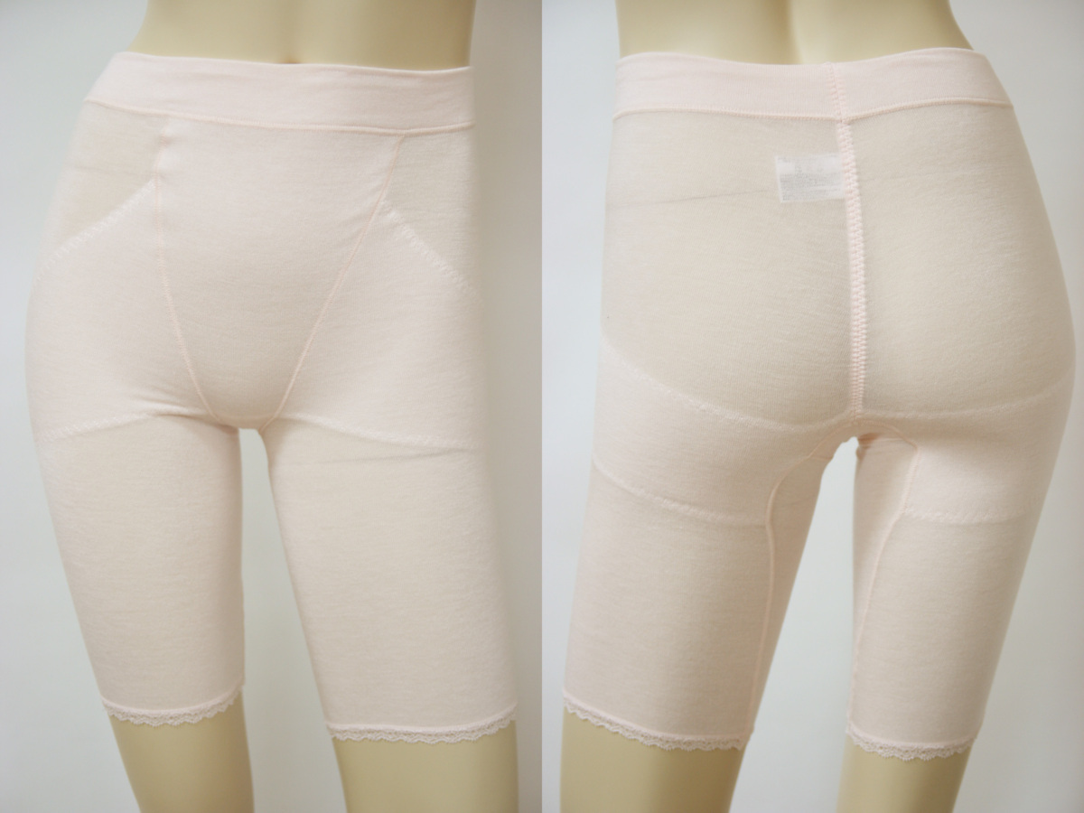 送料無料◆超お得◆3枚組◆日本製◆シルクプロテイン加工◆柔らか肌触り◆お腹押さえ◆ヒップアップ◆5分丈ソフトガードル(M/ピーチ)50461拍卖