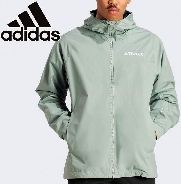 新品・L★adidas TERREX★防風防水・超軽量・マルチ 2層構造 RAIN. RDYジャケット【IN4771-HAU46】アディダス テレックス●定価:15,400円●拍卖