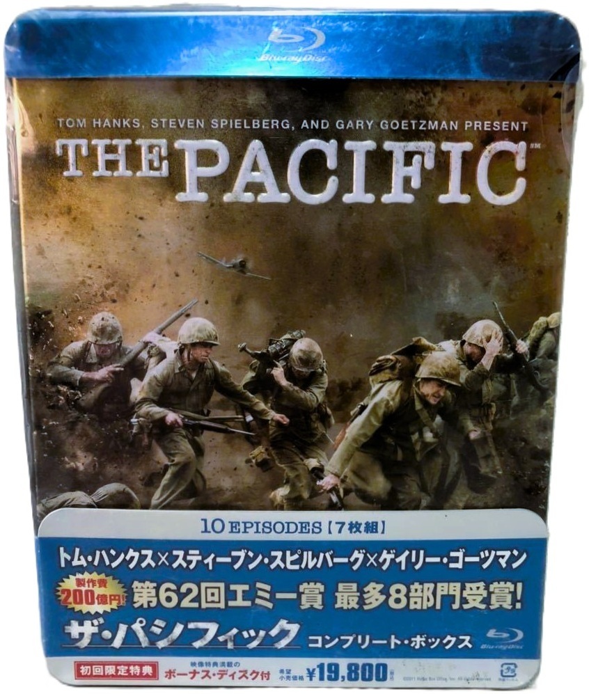新品・7枚組★ザ・パシフィック コンプリート・ボックス★日本初回限定スチールボックス仕様・7枚組版ブルーレイ+特典DISC●トム・ハンクス拍卖