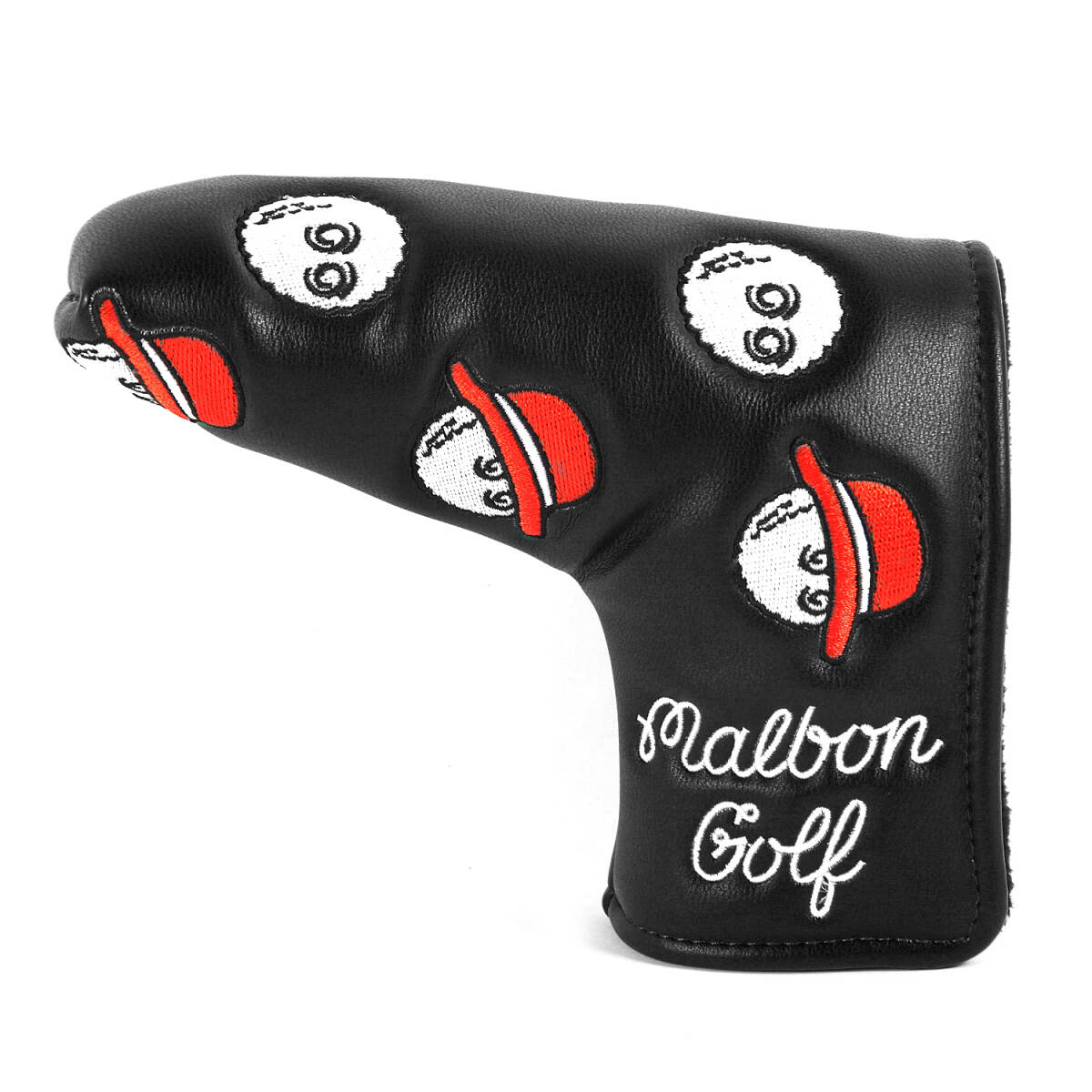 パターカバー ゴルフヘッドカバー ピンタイプ スコッティーキャメロン オデッセイ マジックテープ ゴルフメン 黒拍卖