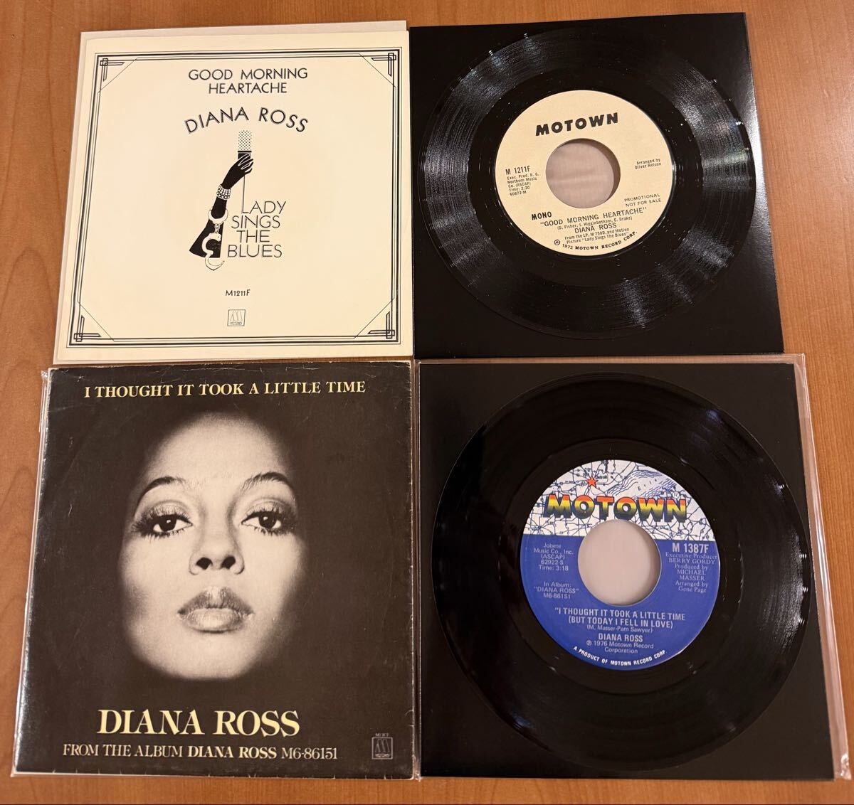 USオリジナルシングルレコード Diana Ross レコード9枚、ジャケットのみ6枚拍卖