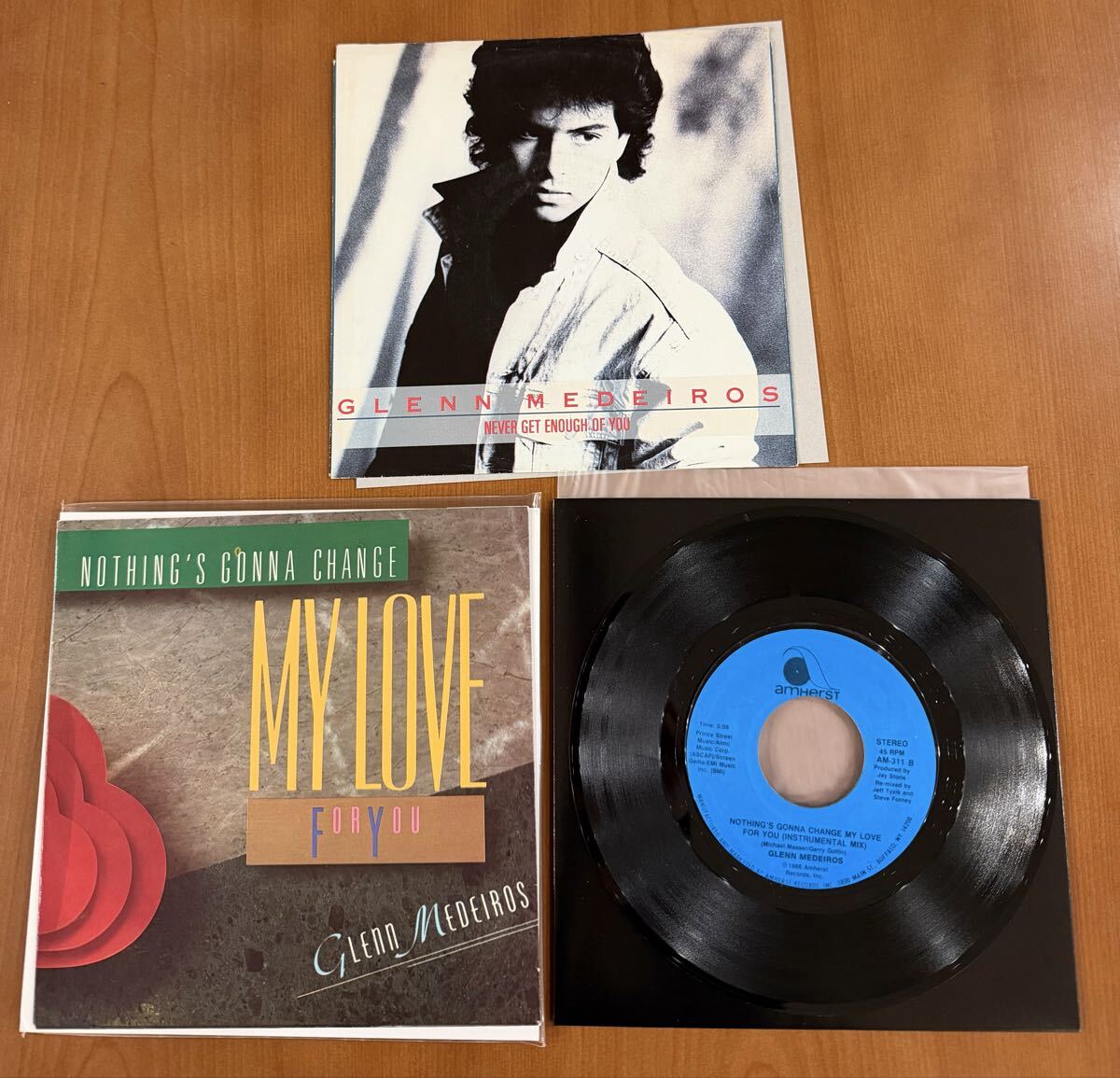 USオリジナルシングル Glenn Medeiros “Nothing’s Gonna Change” 【preowned/中古★w/pic sleeve】ジャケットのみ1枚拍卖