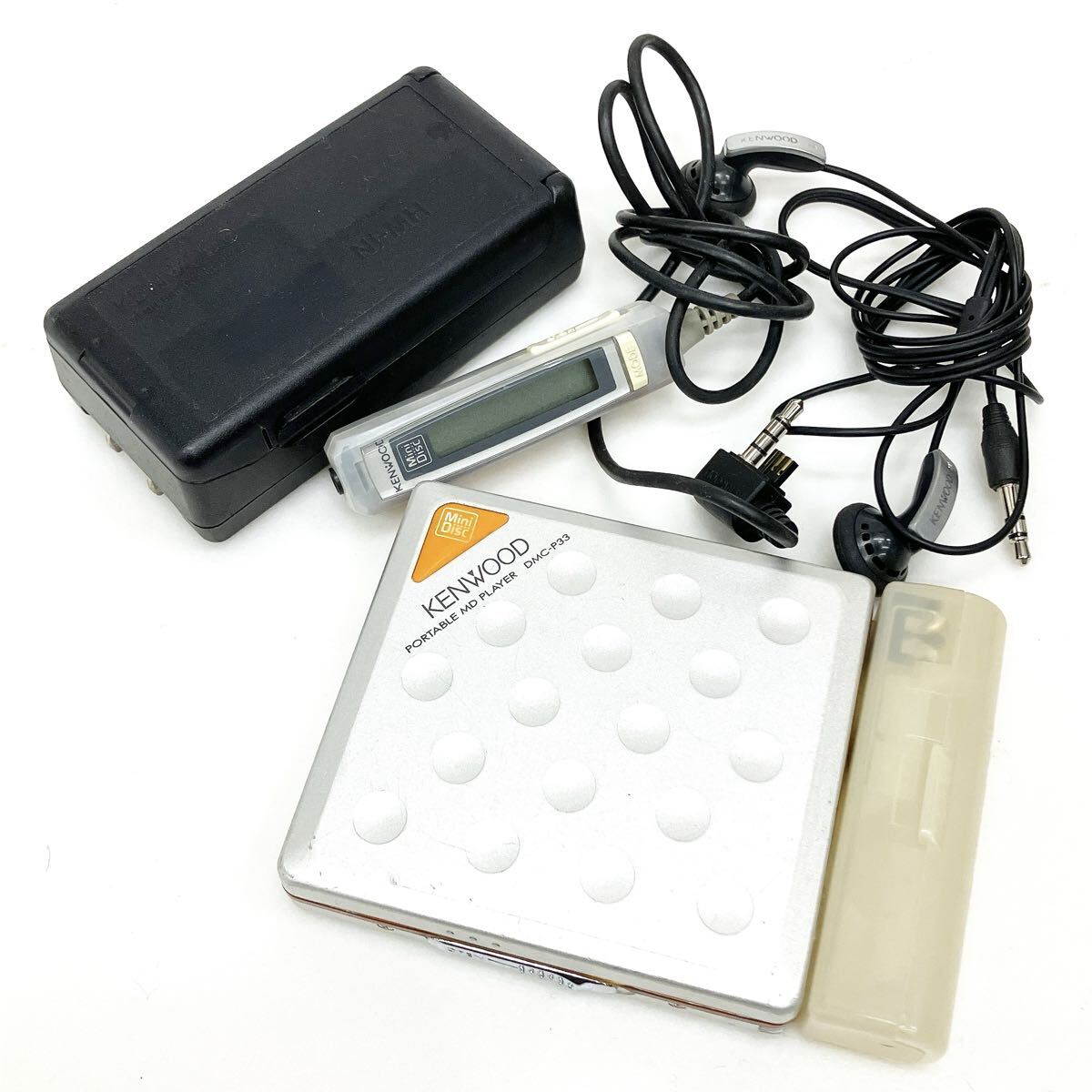 動作品 KENWOOD ケンウッド DMC-P33 PORTABLE MD PLAYER ポータブルMDプレーヤー alpひ1119拍卖