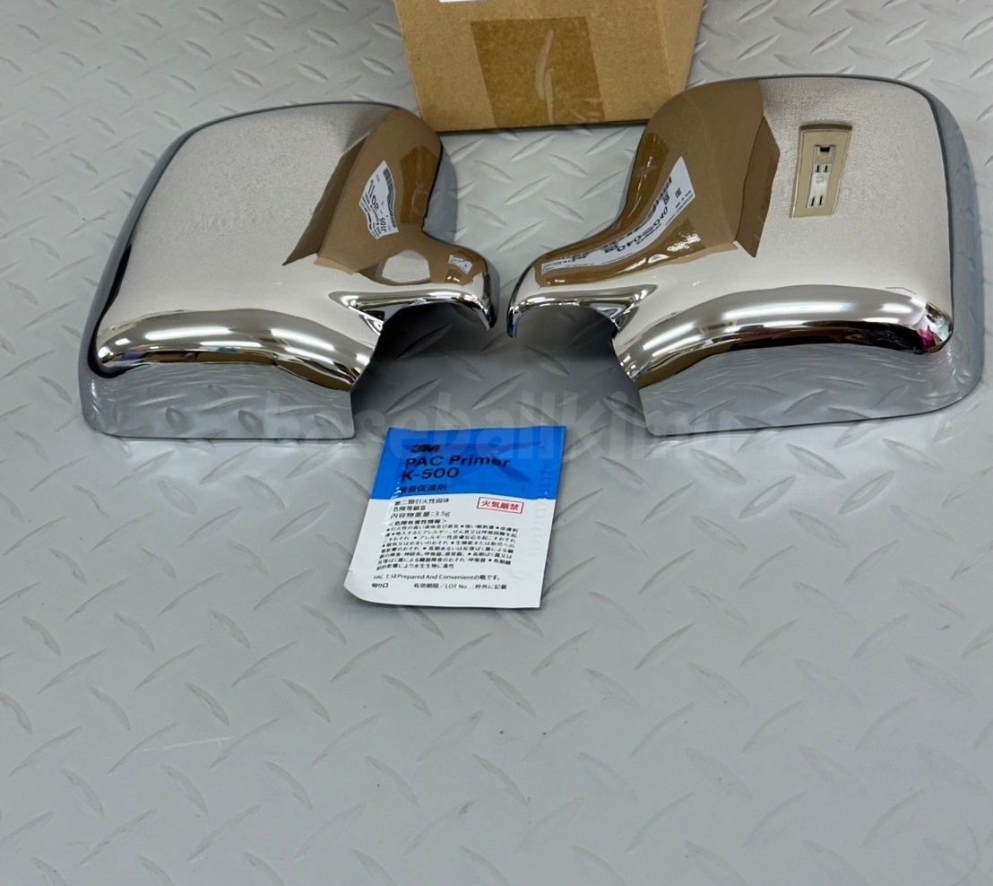 ■新品■スバル 純正 サンバー TT1 TT2 TV1 TV2 メッキドアミラーカバー 左右セット拍卖