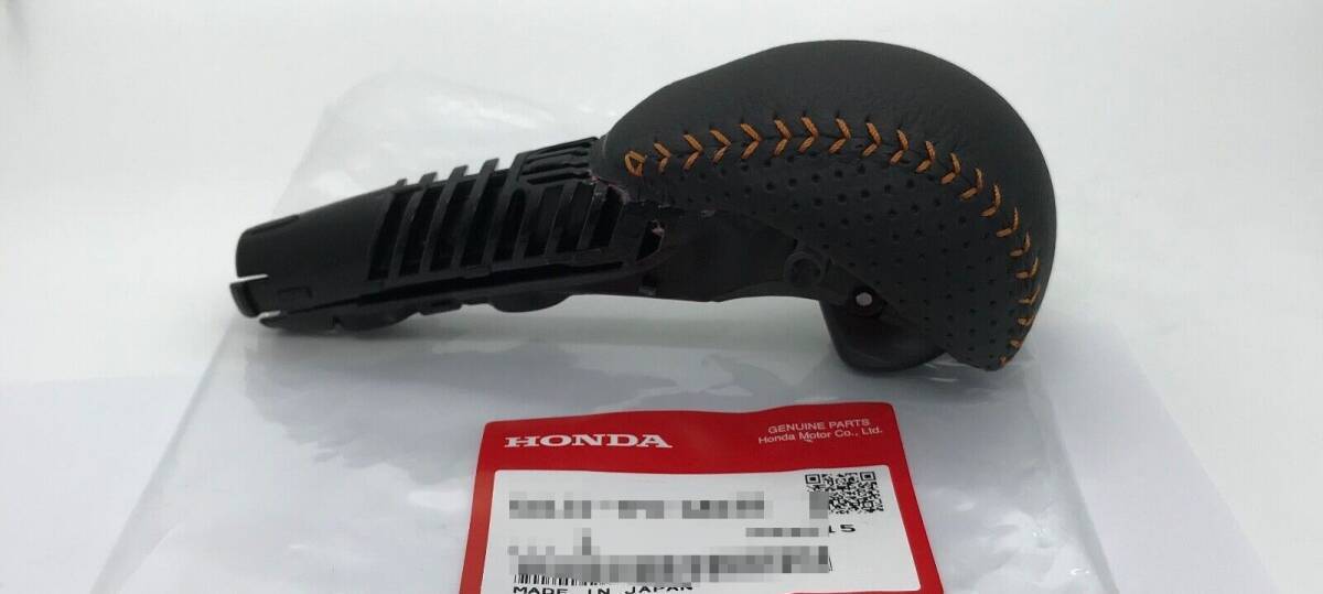 ■新品■ホンダ純正 HONDA GE フィット 後期 RS GP1 GP4 シフトノブ シフトレバー オレンジステッチ拍卖
