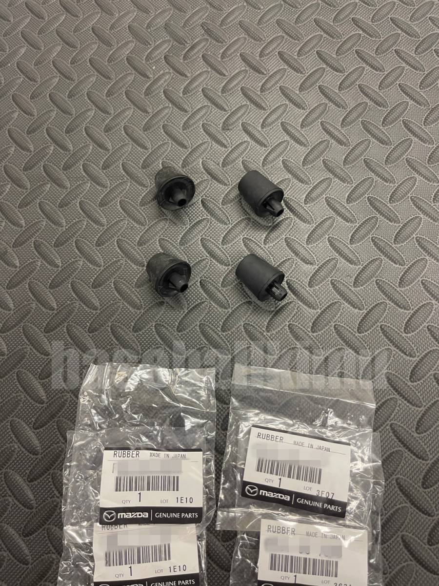 ■新品■マツダ純正 RX-7 FD3S ボンネットクッションラバー 左右 2×2個セット拍卖
