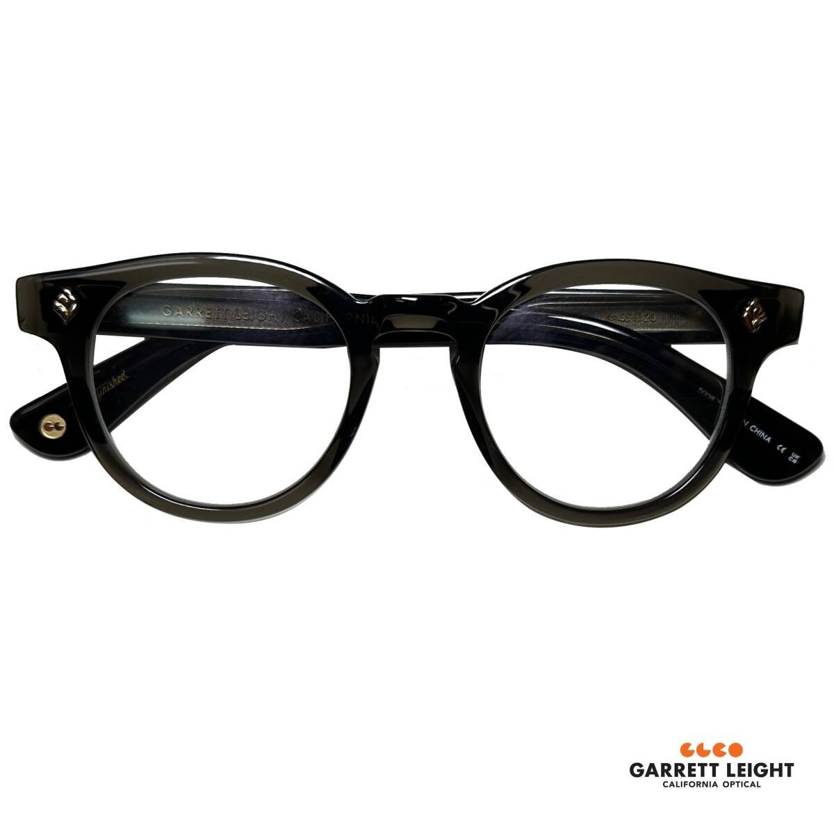 Garrett Leight メガネ |正規新品|ギャレットライト 米国ブランド | JACK BLGL| 純正ケース・クロス付き拍卖