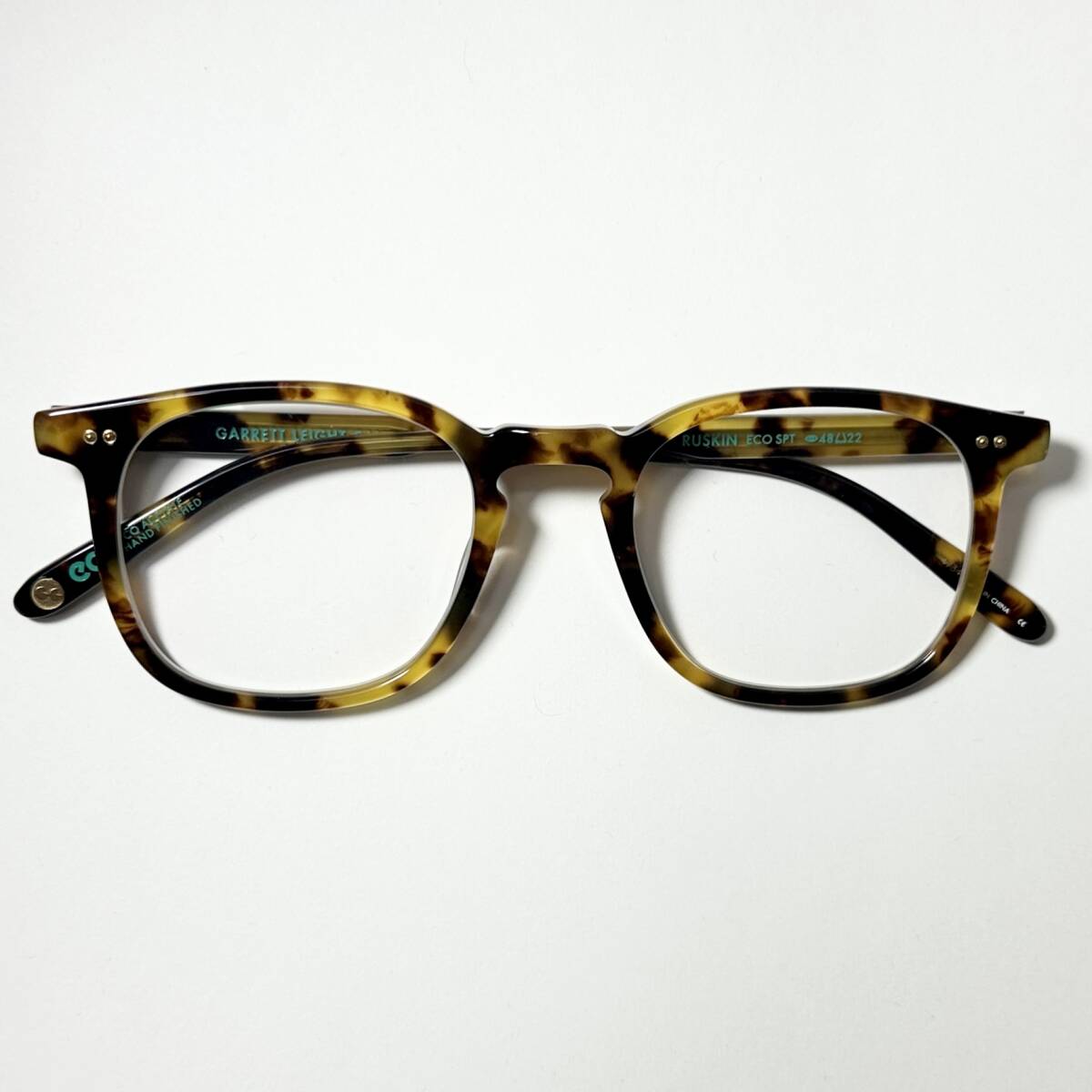 Garrett Leight メガネ |正規新品|ギャレットライト 米国ブランド |RUSKIN| 純正ケース・クロス付き拍卖