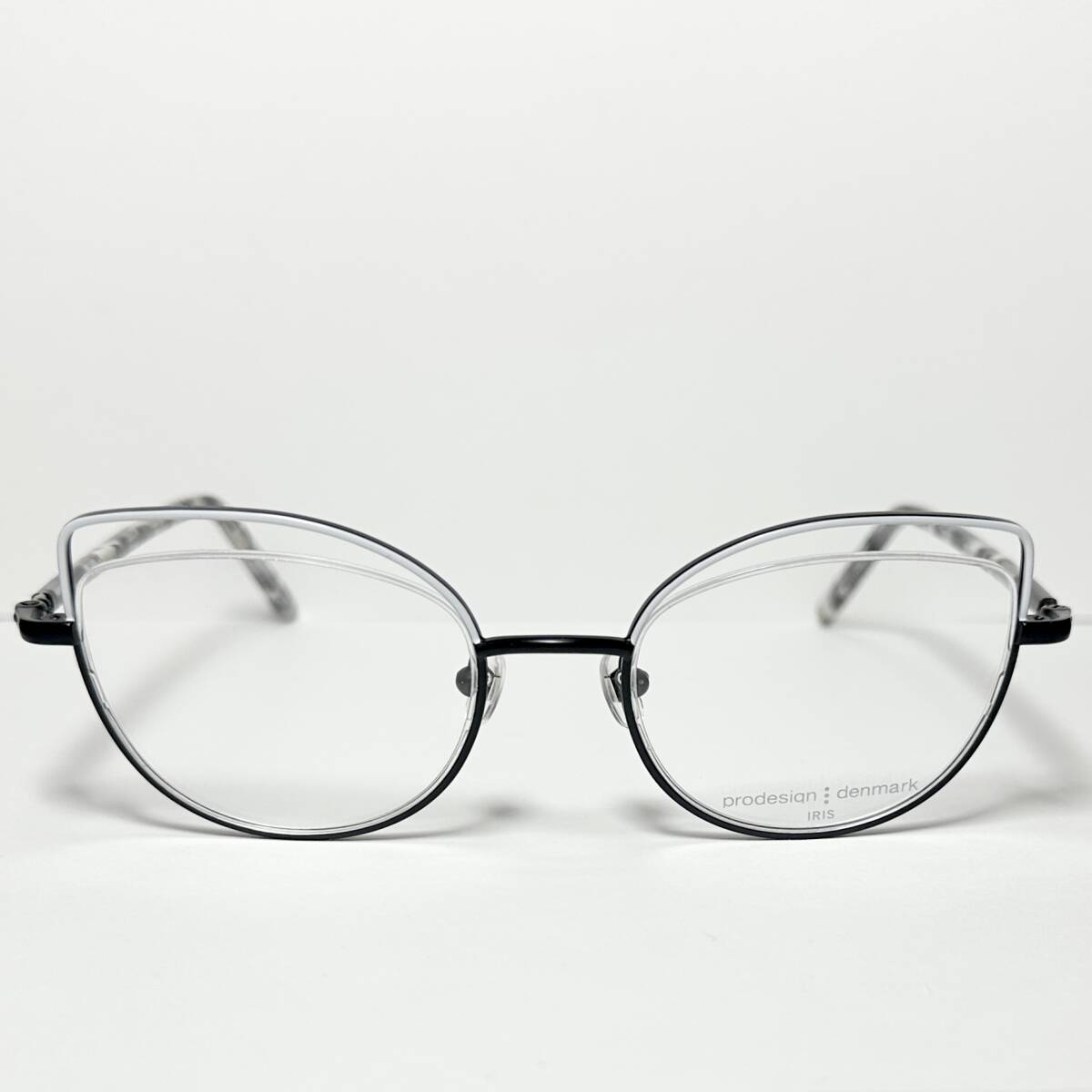 prodesign denmark メガネ |正規新品|プロデザインデンマーク|5168 6011 バタフライ型| 純正ケース・クロス付き拍卖