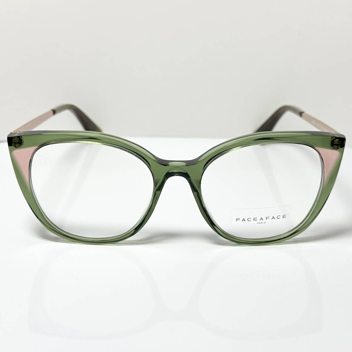 FACE A FACE メガネ |正規新品|ファース・ア・ファース|ANOUK 1 Col 3049|イタリア製 純正ケース・クロス付き拍卖