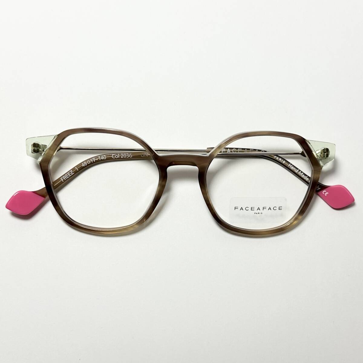 FACE A FACE メガネ |正規新品|ファース・ア・ファース|FREEZ 1 2036|イタリア製 純正ケース・クロス付き拍卖
