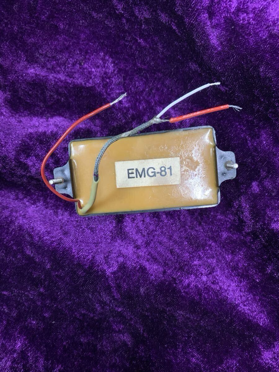 EMG 81 キャラメルバック USED品 アクティブハムバッカー ピックアップ拍卖