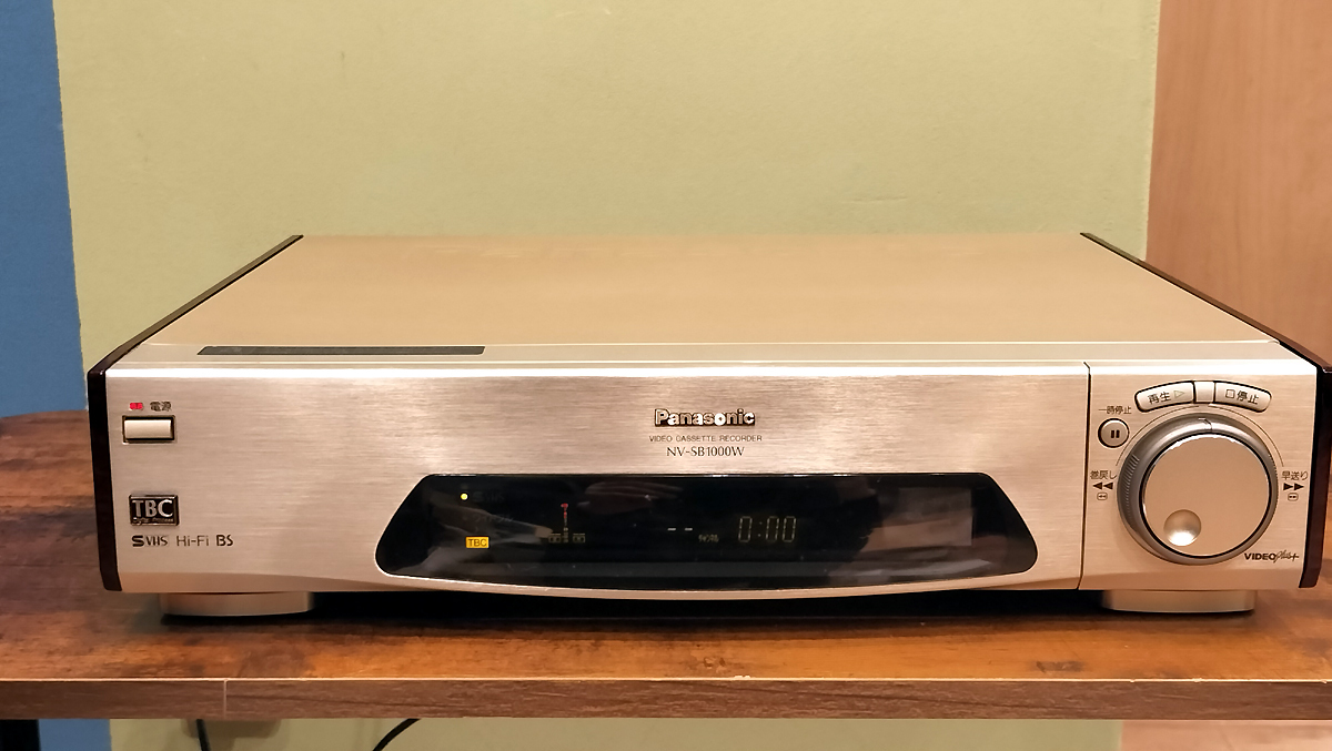 Panasonic S-VHSビデオデッキ NV-SB1000W(ジャンク品)拍卖