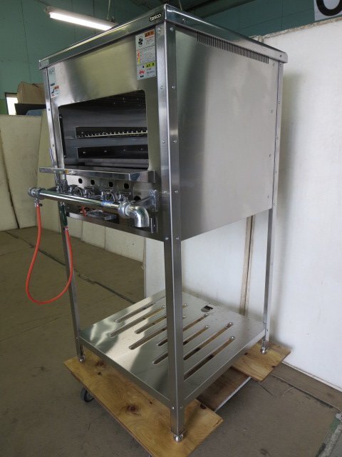 設置未使用 タニコー ガス赤外線グリラー 上下火式 TGF-75 赤外線魚焼機 13A用 営業所止め(0426AI)7BE-14拍卖