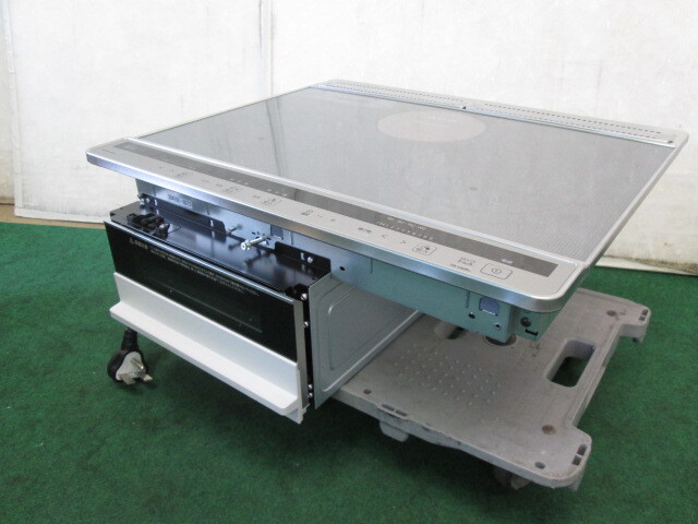 未使用 クリナップ ビルトインIHクッキングヒーター ZEFZR6M22XSS 単相200V(0916GH)7CT-13拍卖