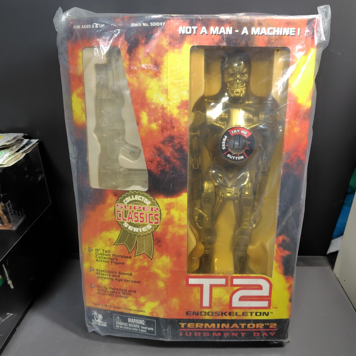 ターミネーター エンドスケルトン フィギュア トイアイランド拍卖