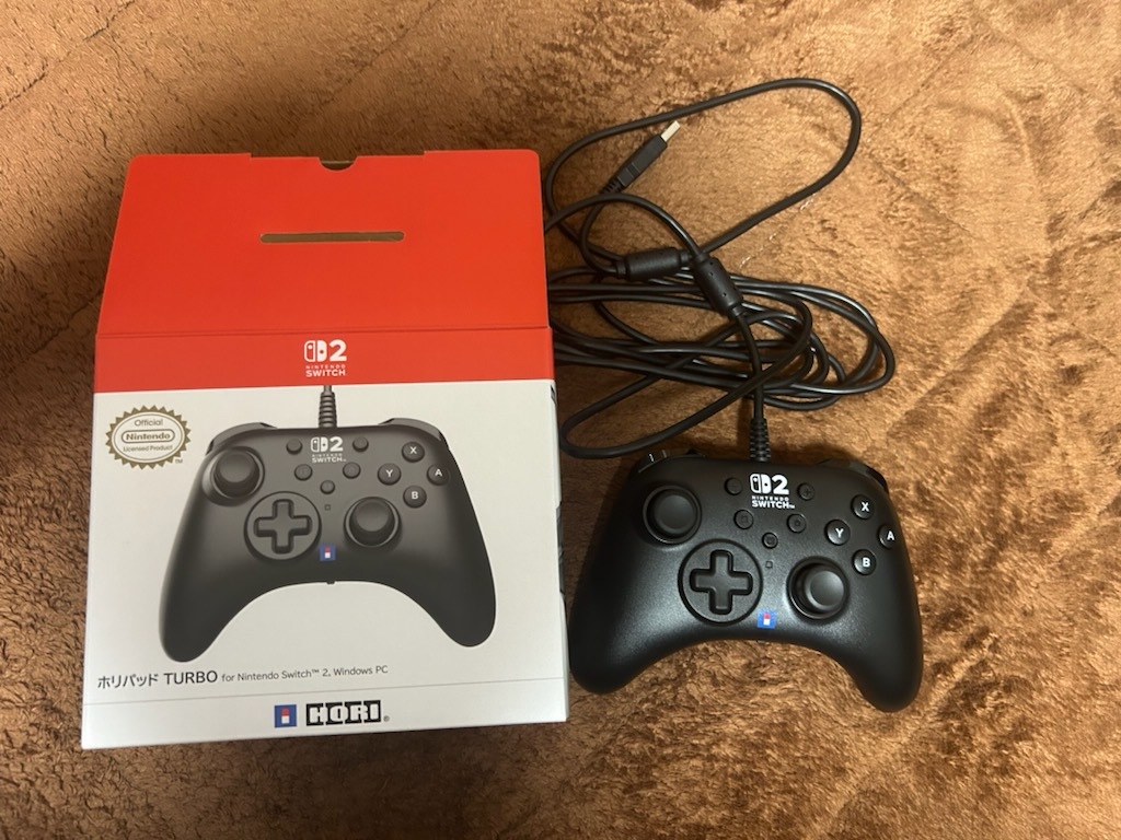 美品 Nintendo Switch2 ホリパッド TURBO ブラック拍卖